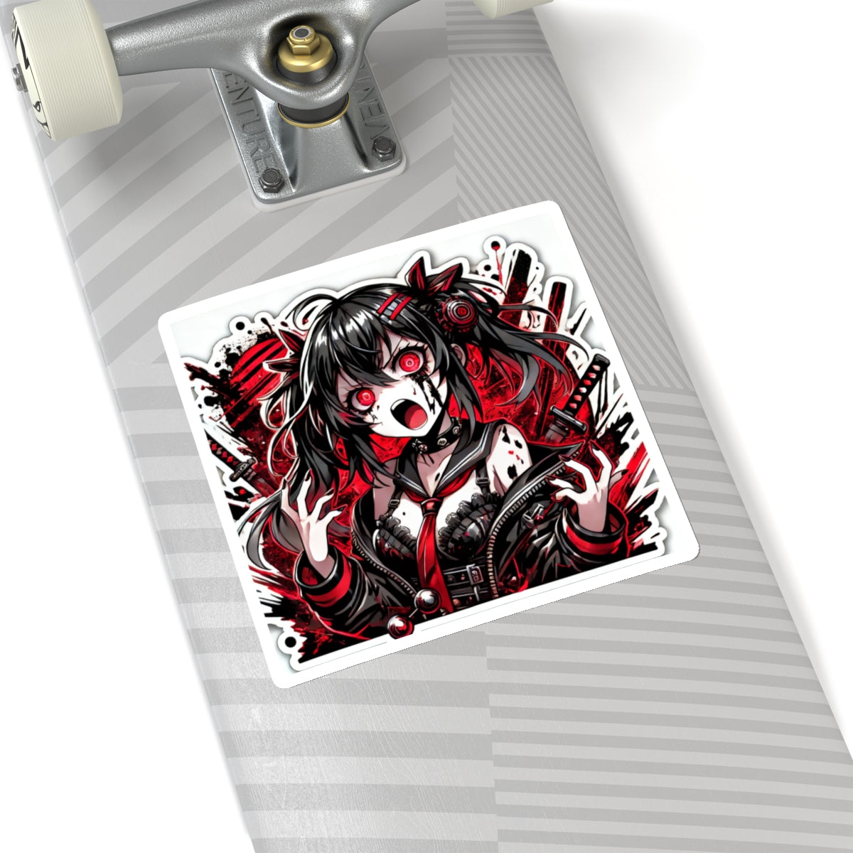GoreSorrow Anime Girl Angry Sticker