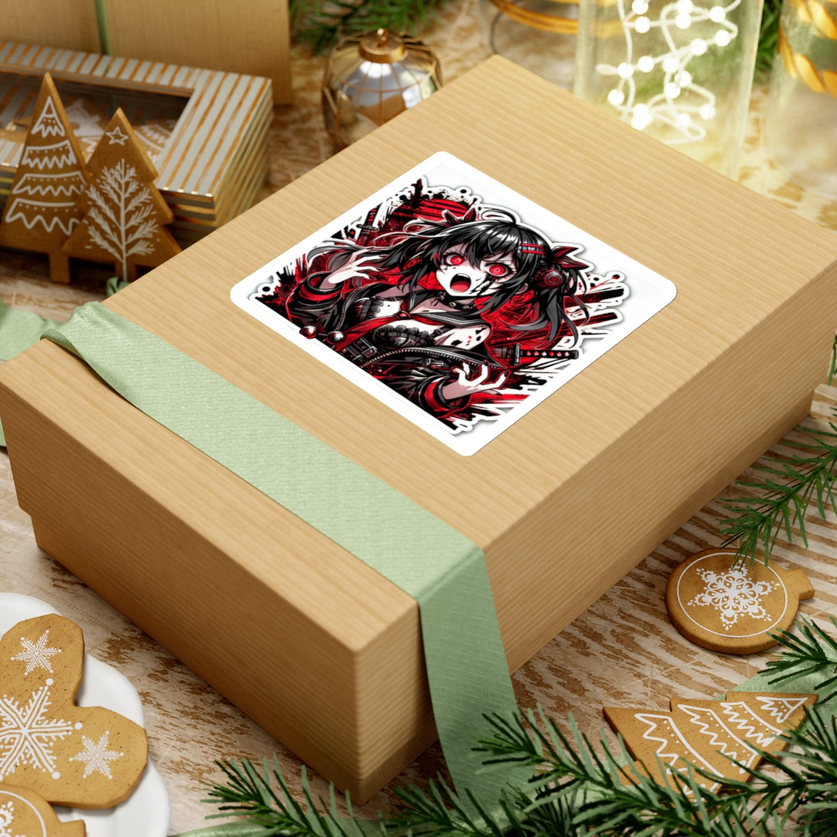 GoreSorrow Anime Girl Angry Sticker