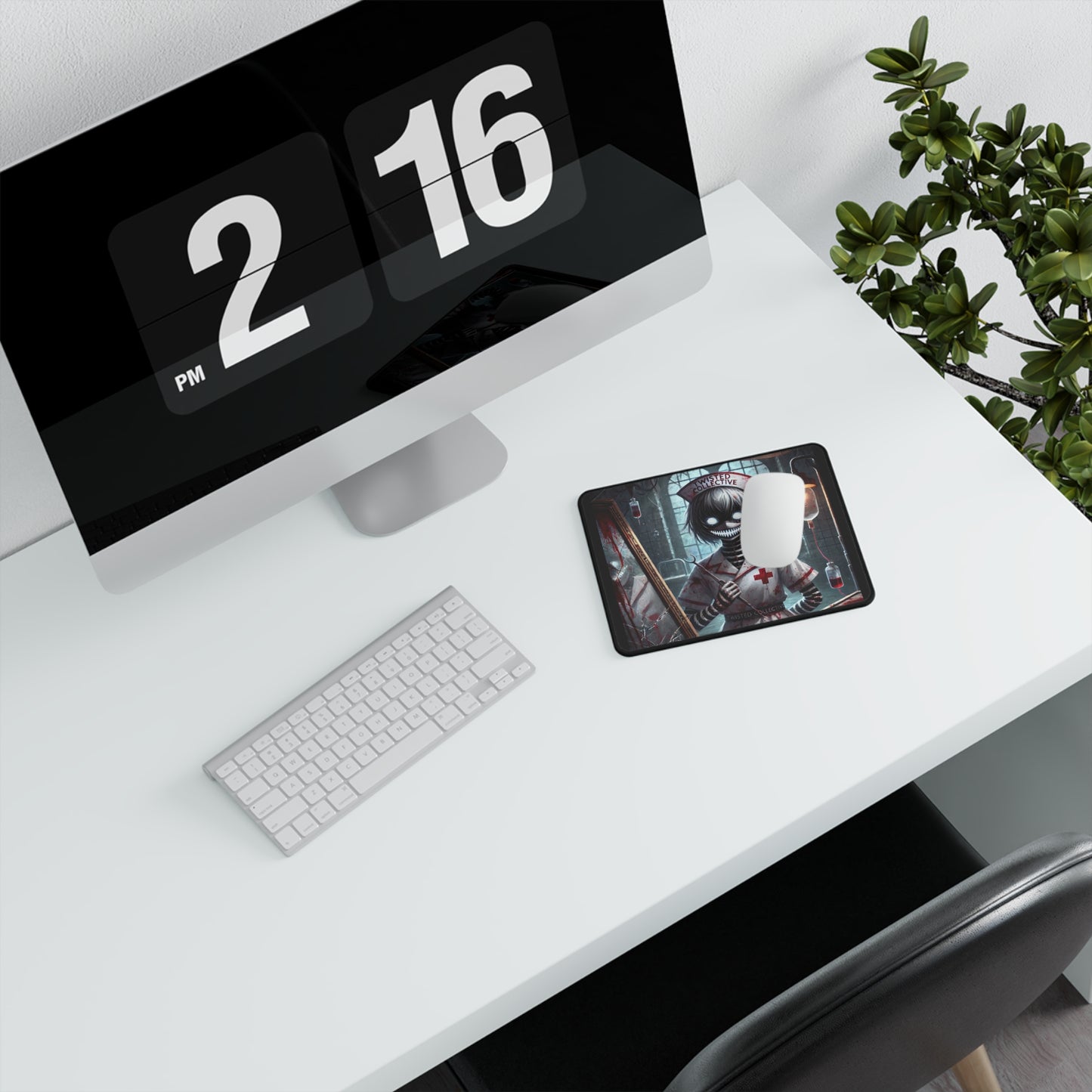 Twisted Collective | Blood Nurse | Non-Slip Gaming Mouse Pad