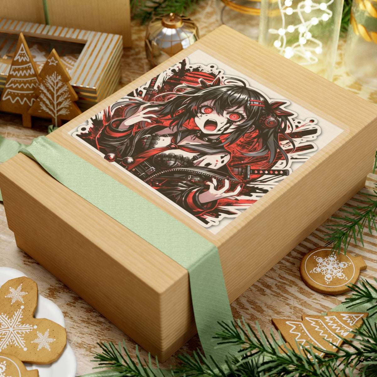 GoreSorrow Anime Girl Angry Sticker