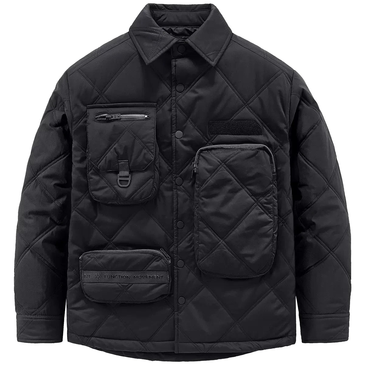 Functional Jacket Big Pocket Design Padded Jacket TeachWear