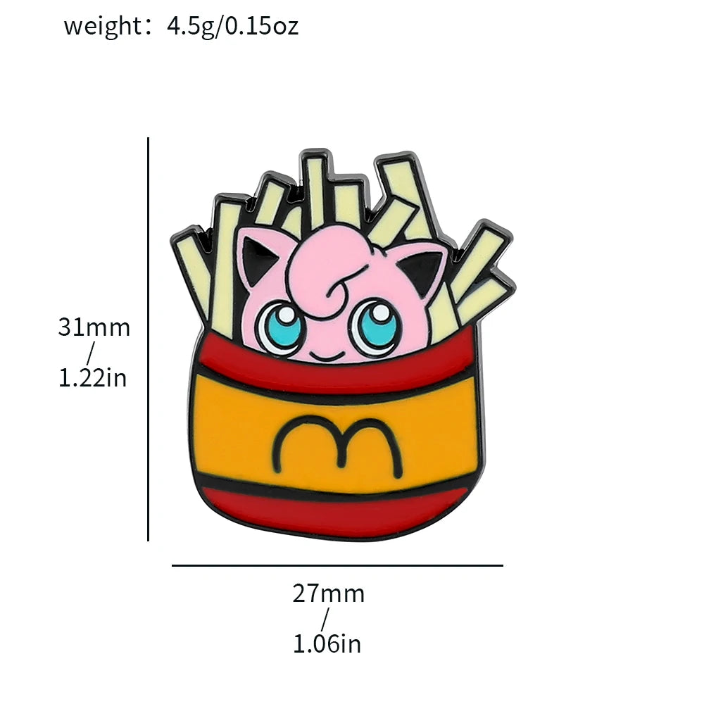 Pokemon & Hello Kitty Fast Food Pin's