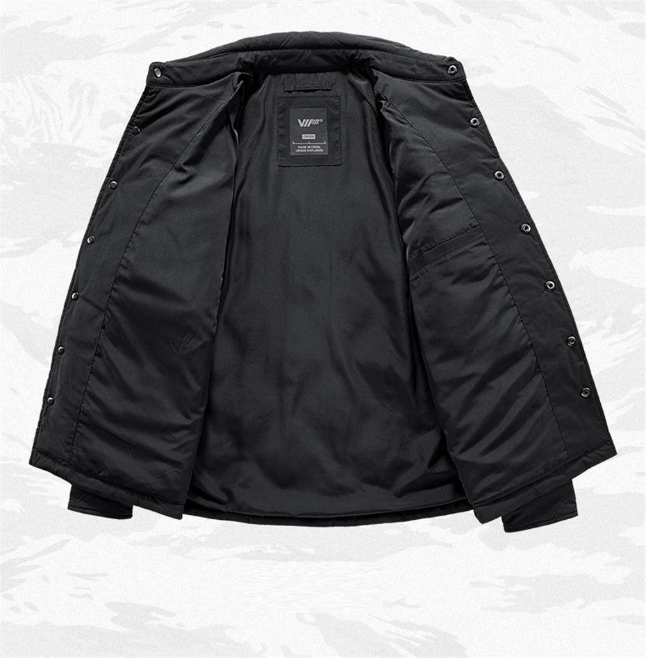 Functional Jacket Big Pocket Design Padded Jacket TeachWear