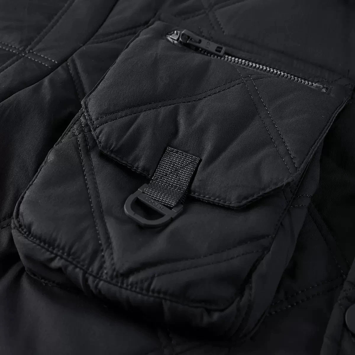 Functional Jacket Big Pocket Design Padded Jacket TeachWear