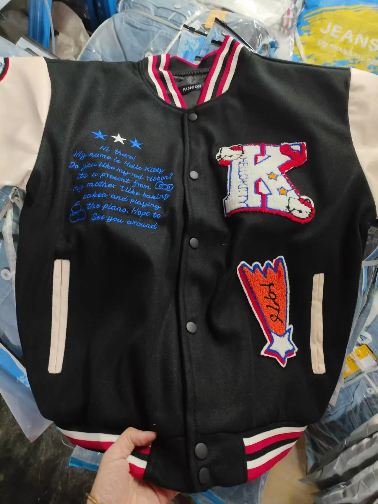 Hello Kitty Varsity Jacket