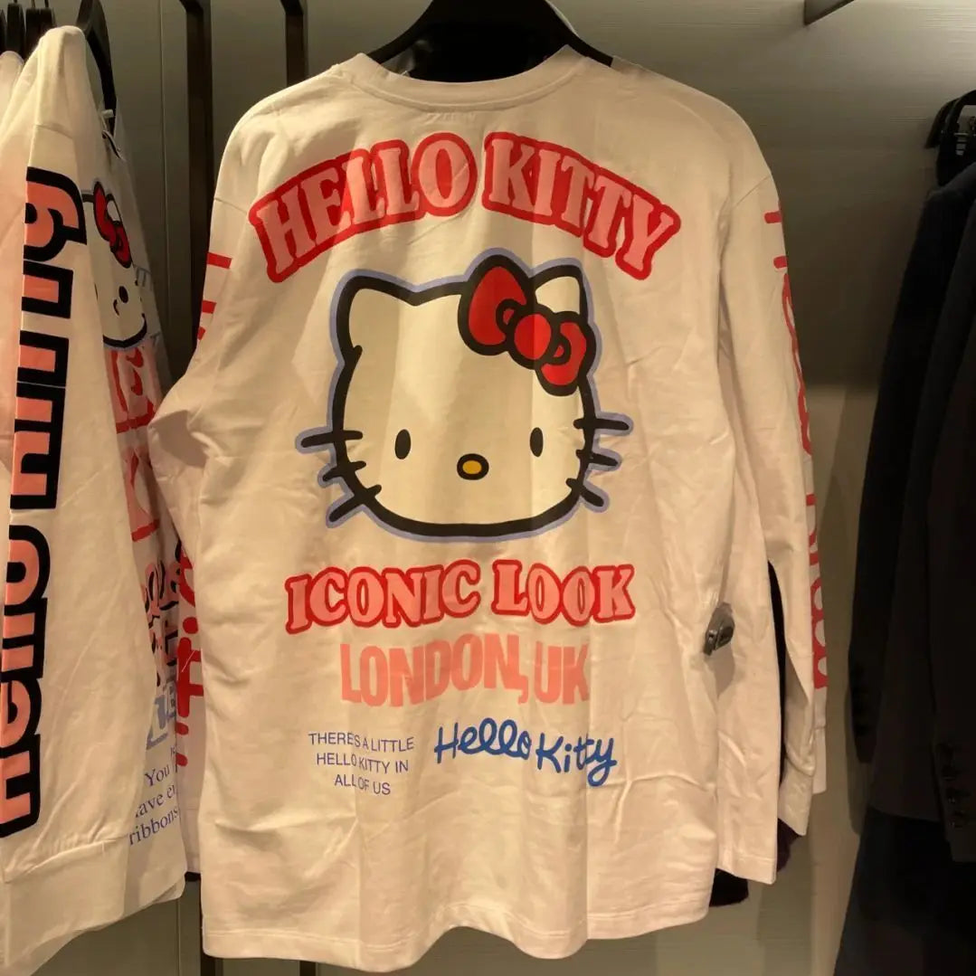 Sanrio Hello Kitty Pure Cotton T-shirt Long Sleeved