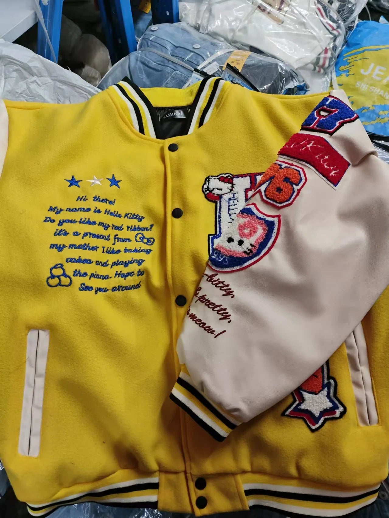 Hello Kitty Varsity Jacket