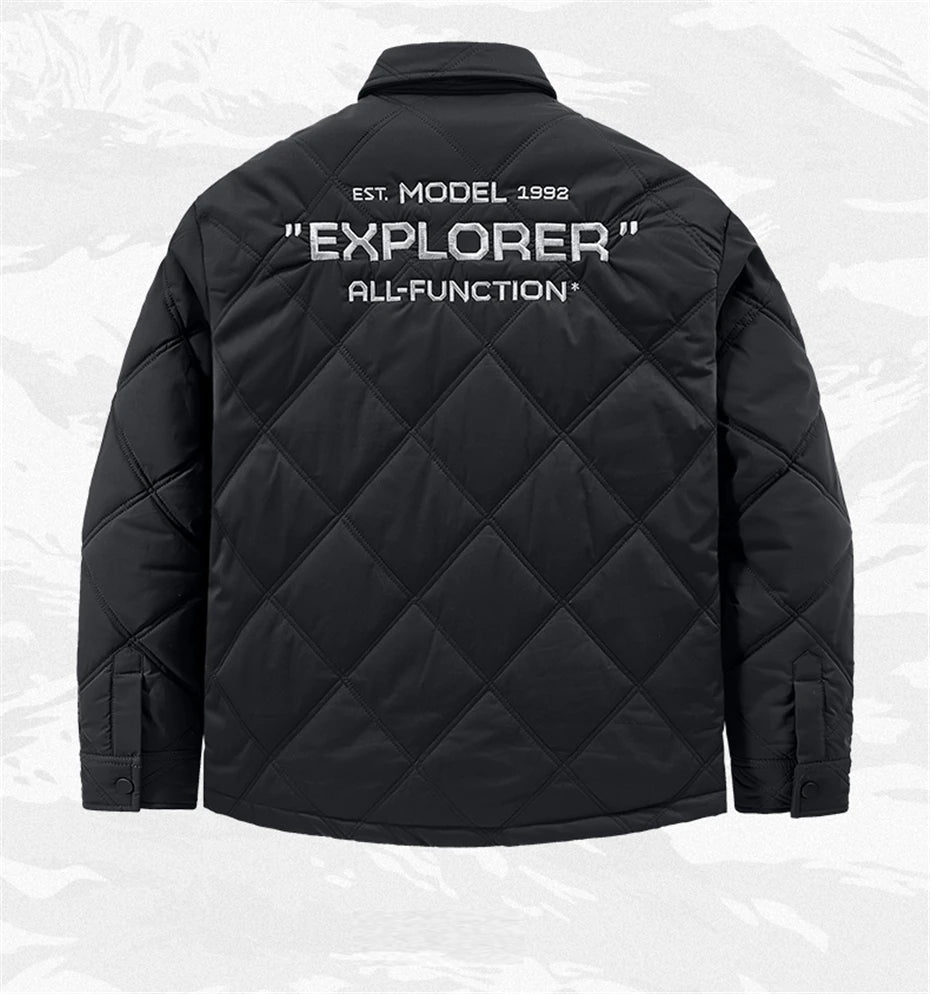 Functional Jacket Big Pocket Design Padded Jacket TeachWear