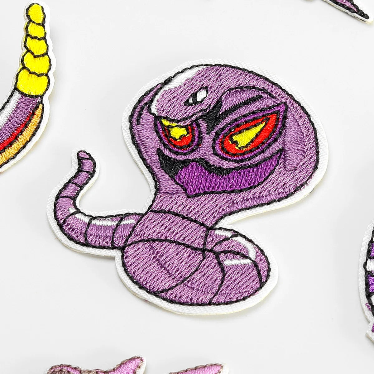 Pokemon Gengar Ekkans Ironing Embroidered Patch For on Clothes