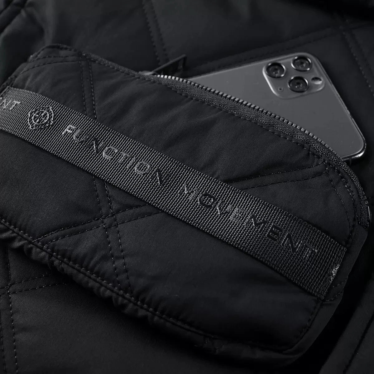 Functional Jacket Big Pocket Design Padded Jacket TeachWear