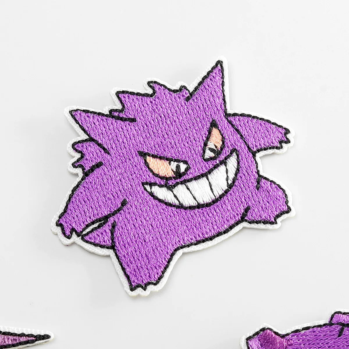 Pokemon Gengar Ekkans Ironing Embroidered Patch For on Clothes