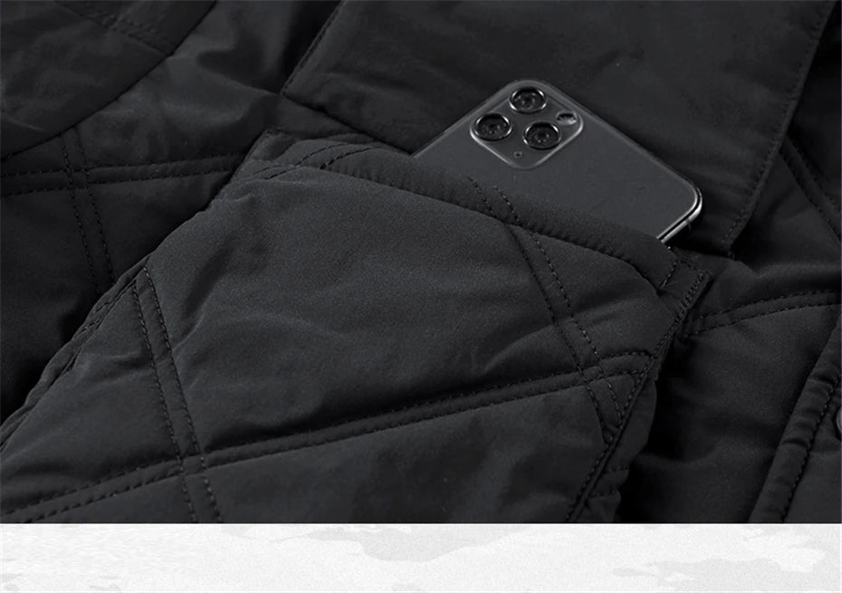 Functional Jacket Big Pocket Design Padded Jacket TeachWear