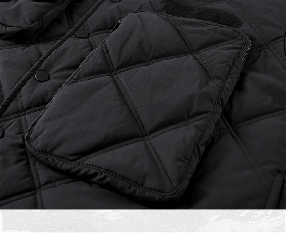 Functional Jacket Big Pocket Design Padded Jacket TeachWear