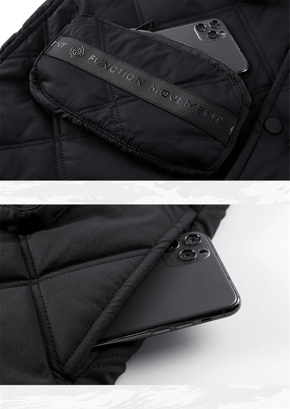 Functional Jacket Big Pocket Design Padded Jacket TeachWear
