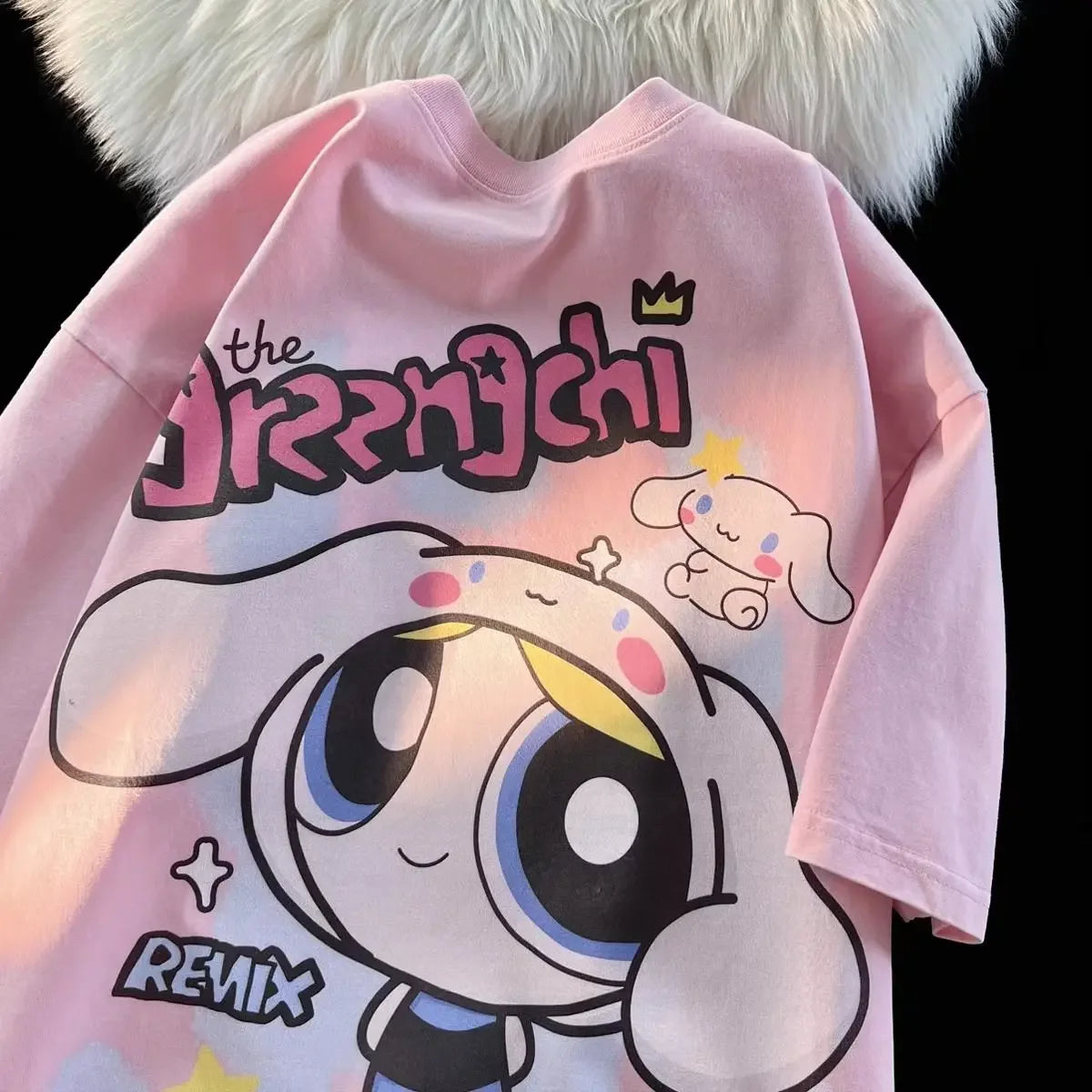 The Powerpuff Girls | pure cotton cartoon short-sleeved T-shirt