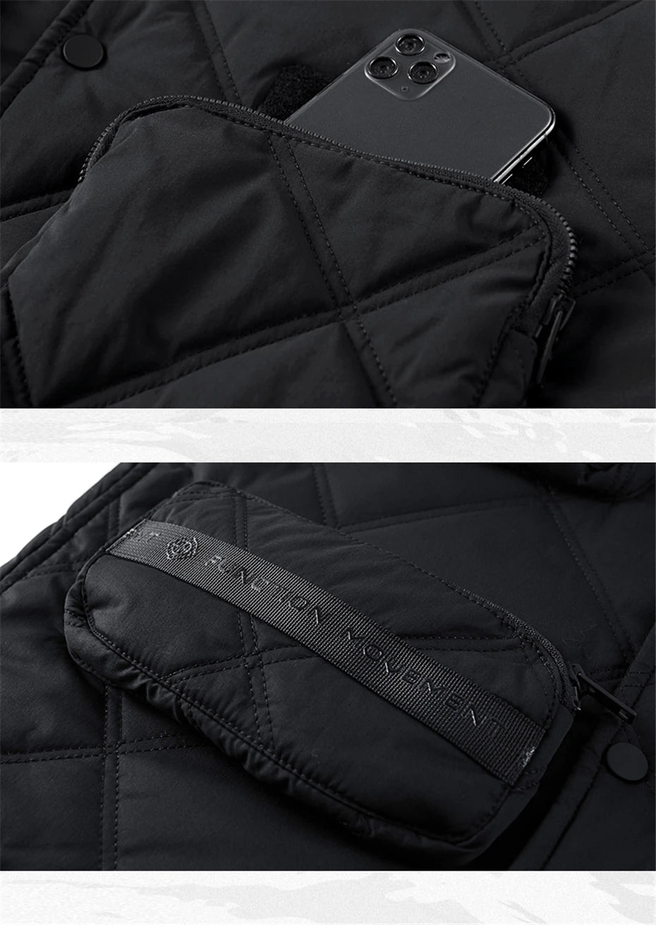 Functional Jacket Big Pocket Design Padded Jacket TeachWear