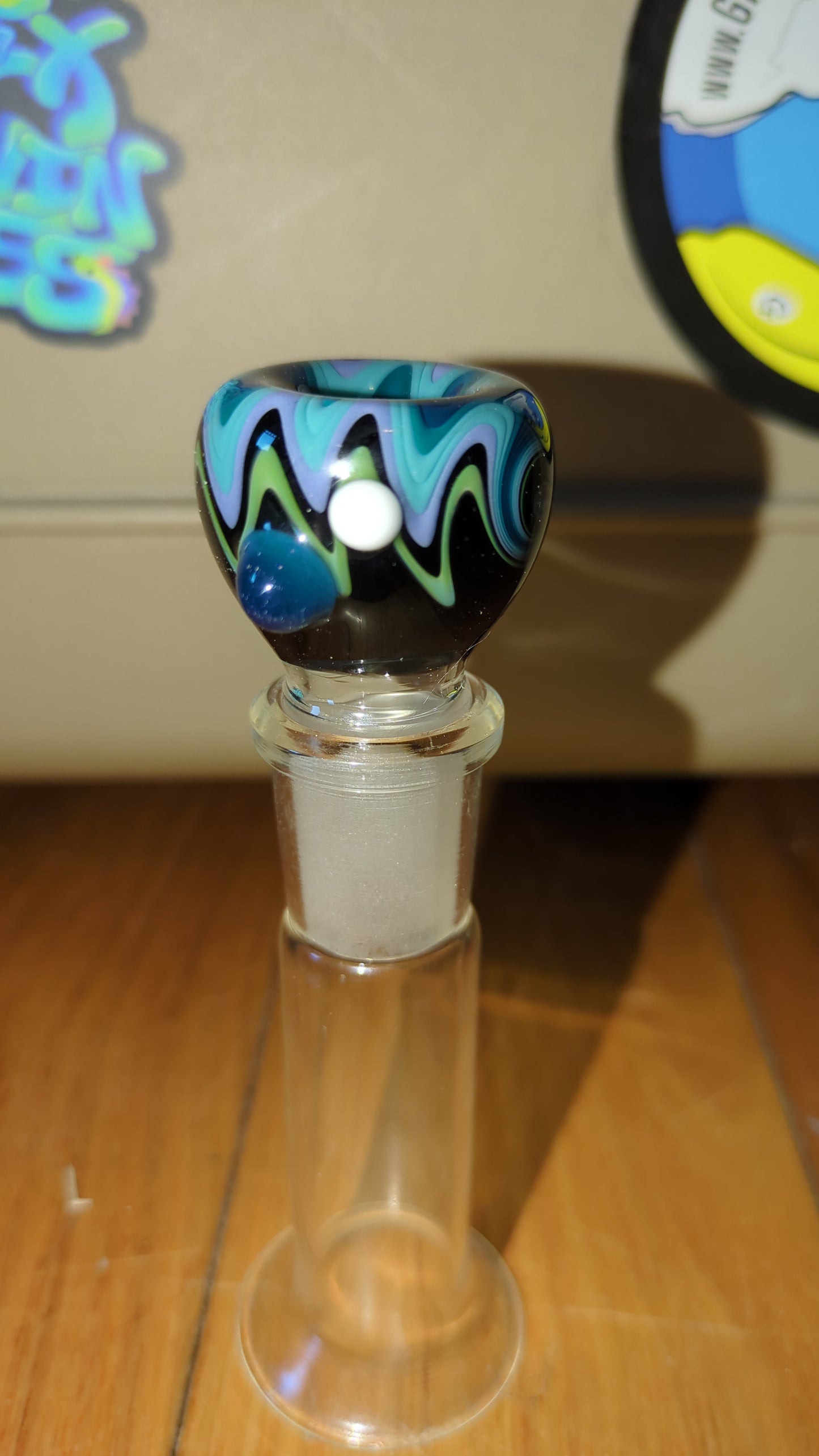 Blue Green Blue Cyan squiggle Bonelord Slide