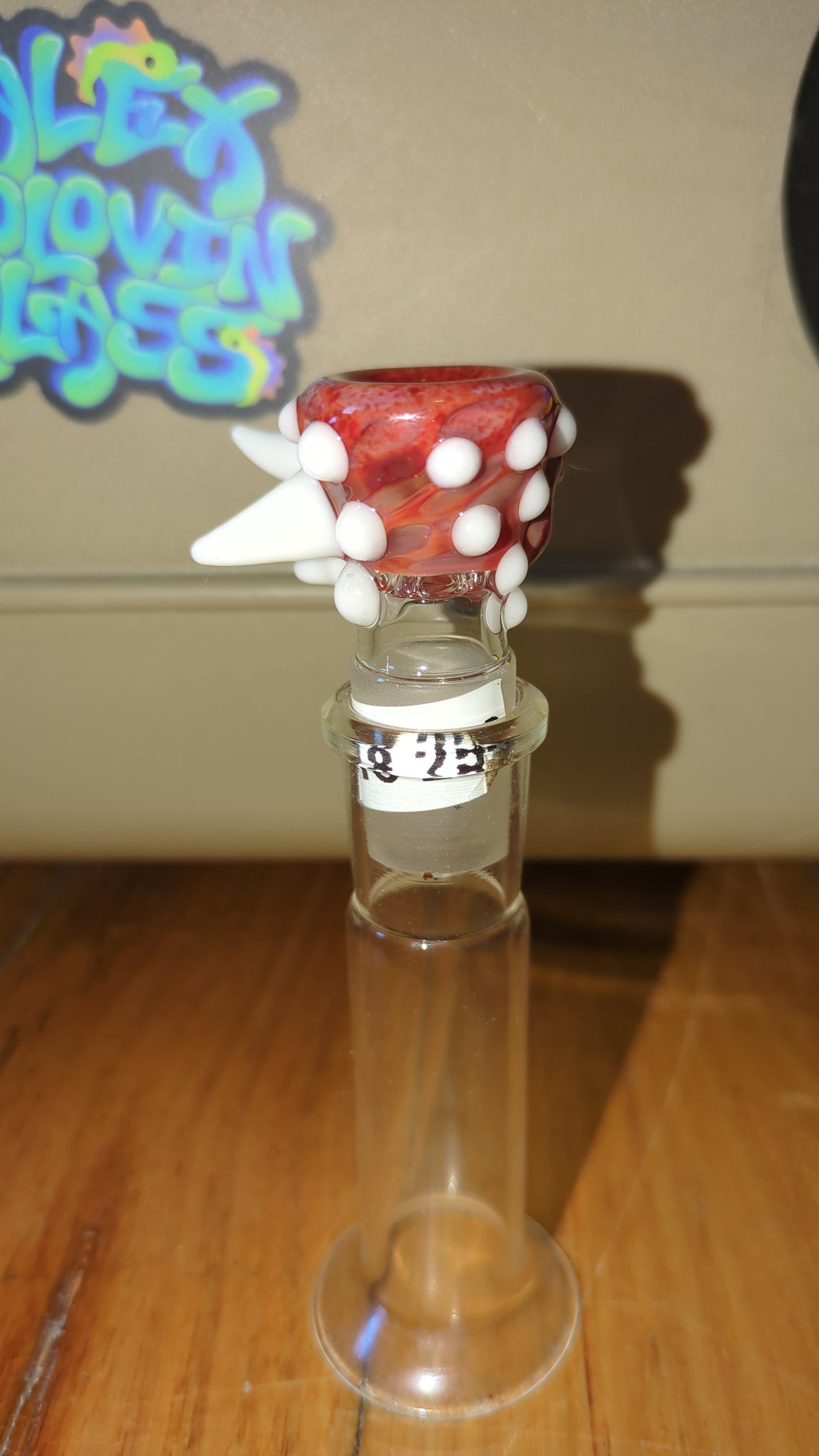 Red And White Horned Demon Slide