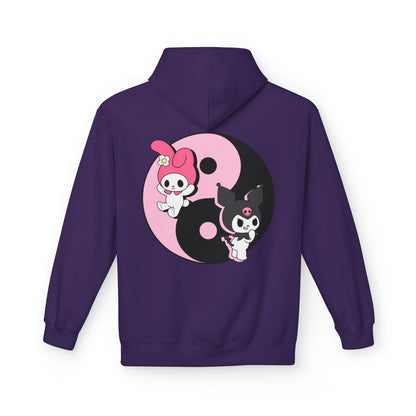 My Melody & Kuromi Ying & Yang Hoody | GoreSorrow