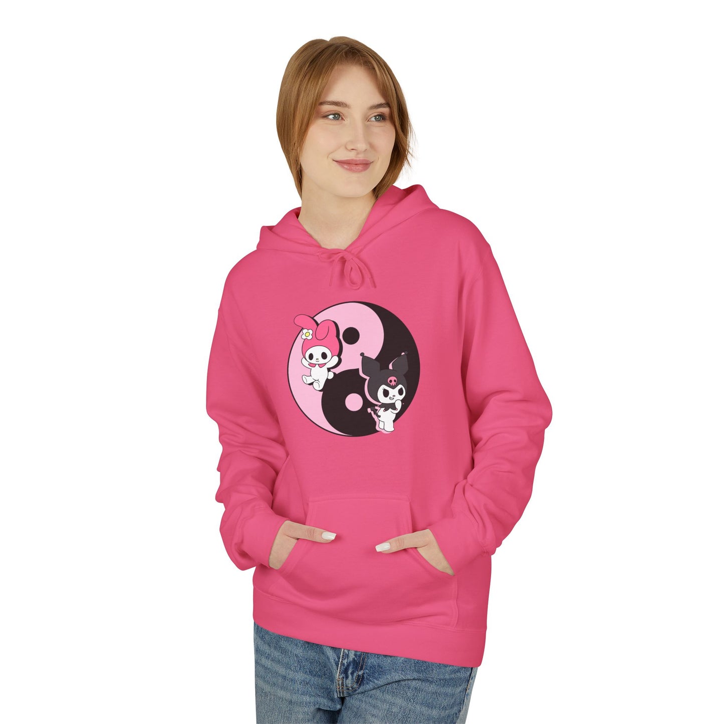 My Melody & Kuromi Ying & Yang Hoody | GoreSorrow