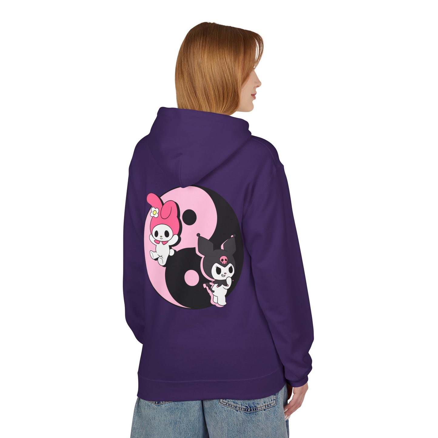 My Melody & Kuromi Ying & Yang Hoody | GoreSorrow