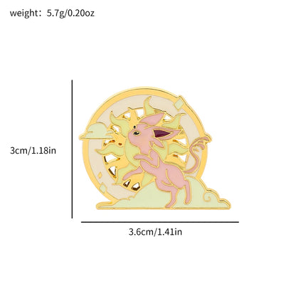 Pokemon Eeveelution Enamel Pins |Metal
