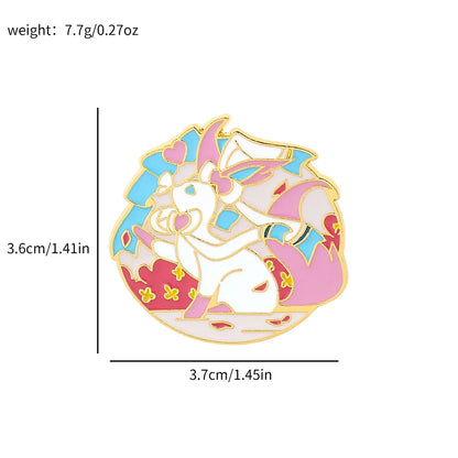 Pokemon Eeveelution Enamel Pins |Metal