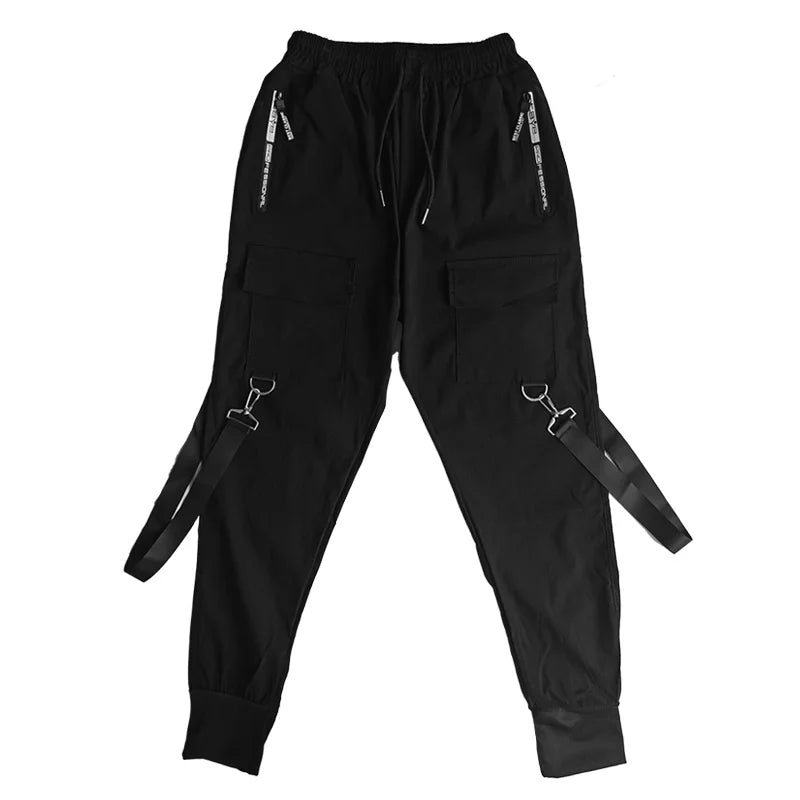 Slim-fit Pants Men Streetwear Techwear