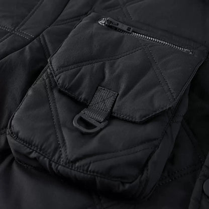 Functional Jacket Big Pocket Design Padded Jacket TeachWear