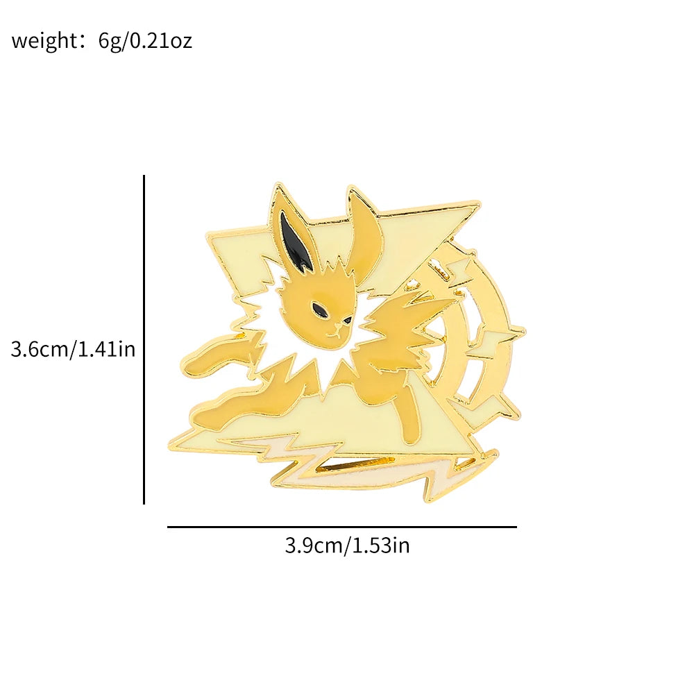 Pokemon Eeveelution Enamel Pins |Metal