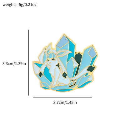 Pokemon Eeveelution Enamel Pins |Metal