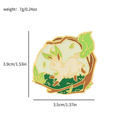 Pokemon Eeveelution Enamel Pins |Metal