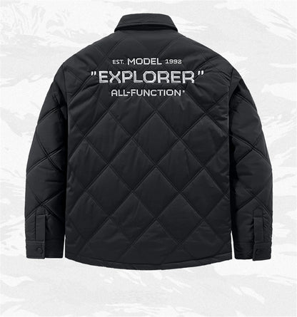 Functional Jacket Big Pocket Design Padded Jacket TeachWear