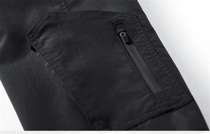 Warm Tactical Pants Men Multi Pockets Cargo