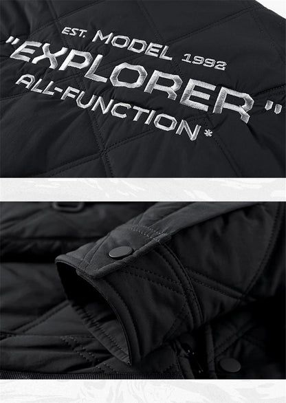 Functional Jacket Big Pocket Design Padded Jacket TeachWear
