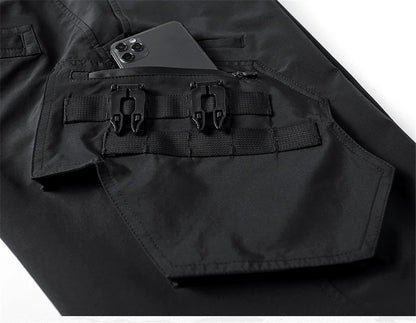 Warm Tactical Pants Men Multi Pockets Cargo