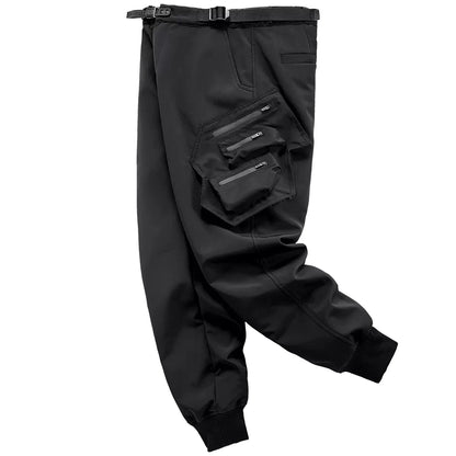 Warm Tactical Pants Men Multi Pockets Cargo