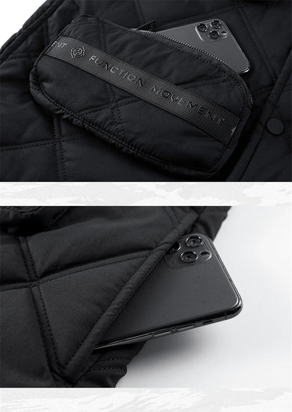 Functional Jacket Big Pocket Design Padded Jacket TeachWear