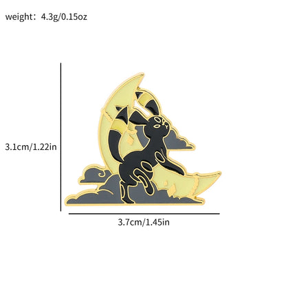 Pokemon Eeveelution Enamel Pins |Metal