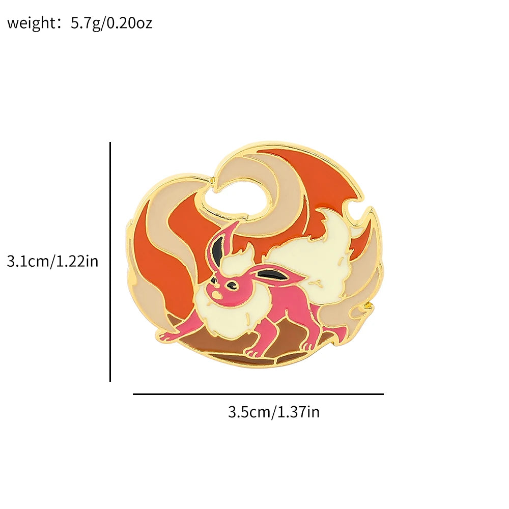 Pokemon Eeveelution Enamel Pins |Metal
