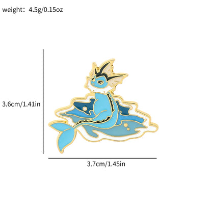 Pokemon Eeveelution Enamel Pins |Metal