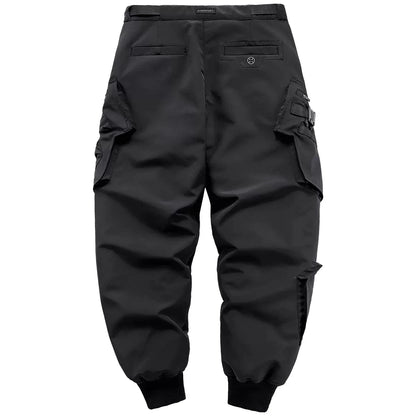 Warm Tactical Pants Men Multi Pockets Cargo