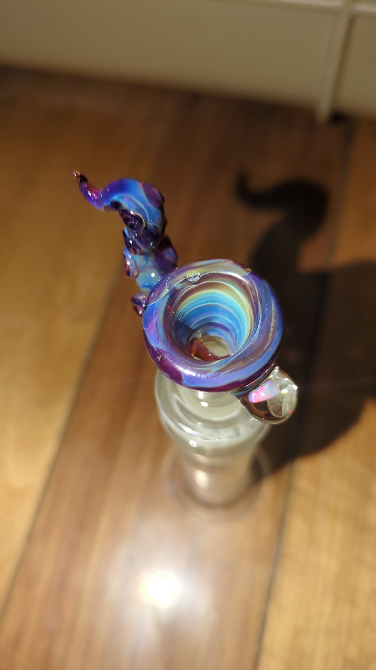 Purple Swirl Opal and Tentacle Slide